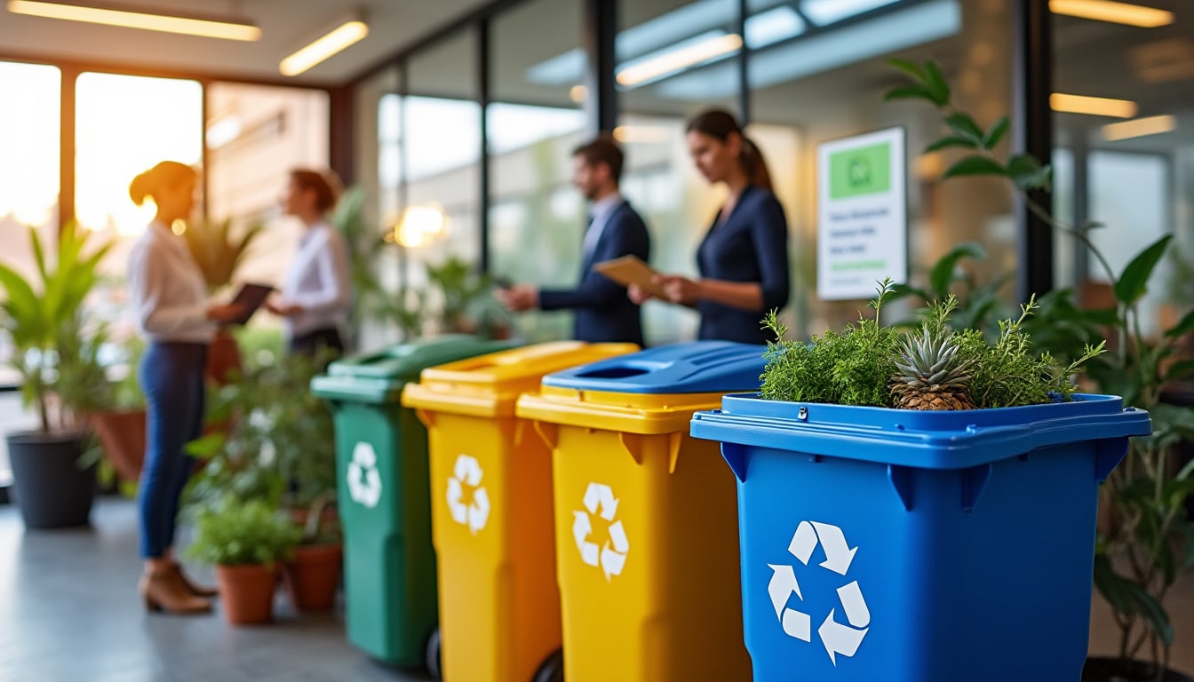Illustration: Comprendre les fondamentaux de la gestion des déchets au sein des entreprises