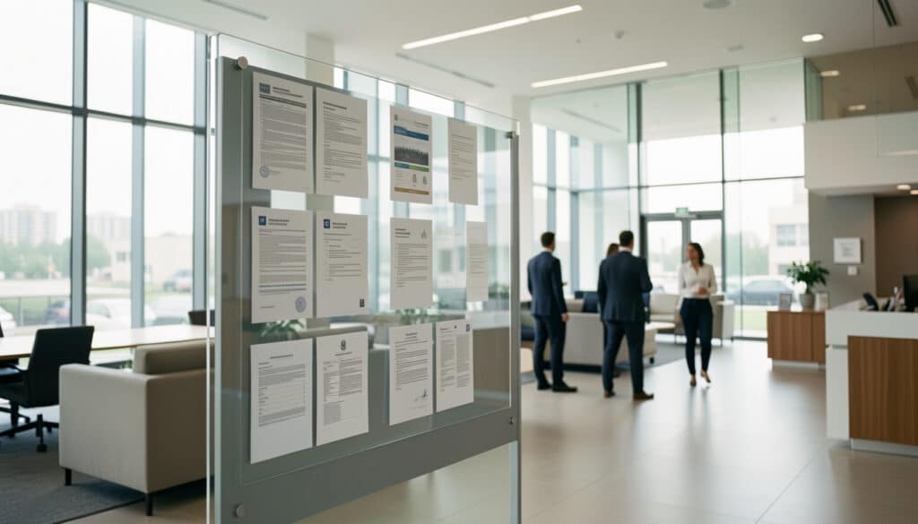 Affichage en entreprise : règles et obligations