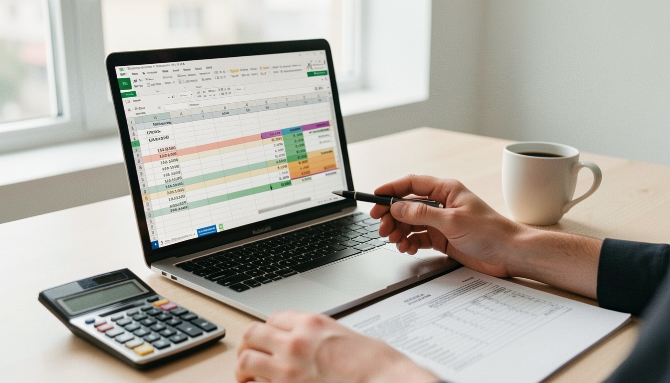 Tableau de cadrage de TVA Excel gratuit à télécharger