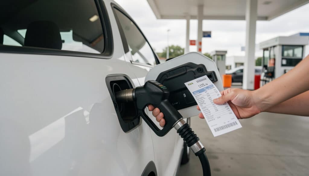 TVA sur le carburant d’un véhicule de tourisme